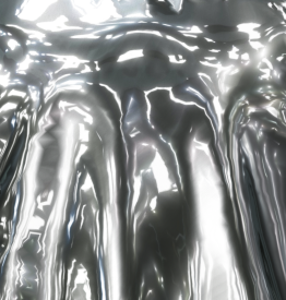 Metallic leather